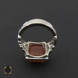 انگشتر عقیق یمن دست ساز مردانه - کد 8928