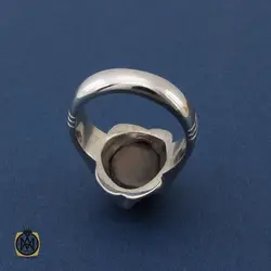 انگشتر عقیق باباقوری یمنی اصل مردانه - کد 8413