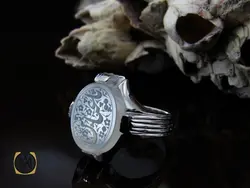 انگشتر عقیق یمن با حکاکی یا عباس مردانه – کد 10620