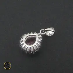 مدال یاقوت سرخ زنانه طرح هستی - کد 3150