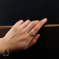 سرویس سیترین زنانه اصل و معدنی آنیتا - کد 7373
