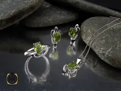 سرویس زبرجد طرح سروین زنانه - کد 7156