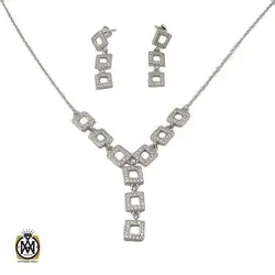 سرویس نقره پرنگین زنانه طرح بهناز - کد 7320