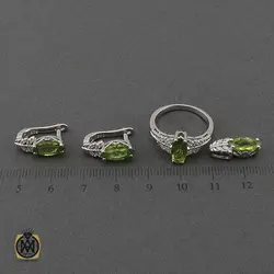 سرویس زبرجد زنانه خوش رنگ طرح سولماز - کد 7364