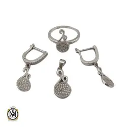 سرویس نقره طرح مینا زنانه - کد 7300