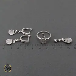 سرویس نقره طرح مینا زنانه - کد 7300