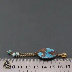 مدال فیروزه نیشابوری زنانه طرح آدرینا - کد 3120