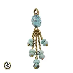 مدال فیروزه نیشابوری طرح ملیسا زنانه - کد 3306