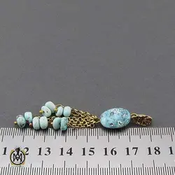 مدال فیروزه نیشابوری طرح ملیسا زنانه - کد 3306