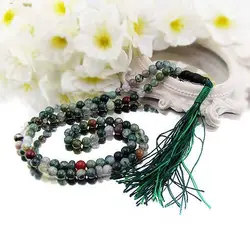 تسبیح جاسپر 101 دانه متوسط خوش نقش - کد 4455