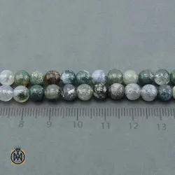 تسبیح جاسپر 101 دانه متوسط خوش نقش - کد 4455