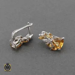 سرویس سیترین زنانه اصل و معدنی طرح نیکی - کد 7367