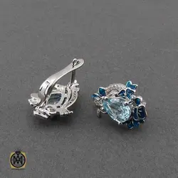 سرویس توپاز آبی مرغوب و میناکاری طرح هورسا - کد 7369