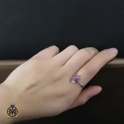 سرویس یاقوت سرخ و کبود طرح ماهگل زنانه - کد 7149