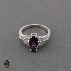 سرویس آمتیست زنانه خوش رنگ طرح ایلیار - کد 7372