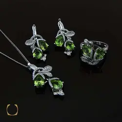 سرویس زبرجد زنانه اصل و خوش رنگ طرح گلاره - کد 7404