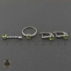 سرویس زبرجد زنانه اصل و معدنی طرح شهرزاد - کد 7400