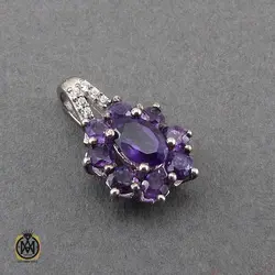 سرویس آمتیست زنانه خوش رنگ طرح تارا - کد 7383