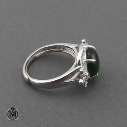 انگشتر سرپانتین زنانه طرح بوستان - کد 2344