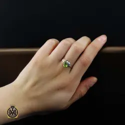 سرویس زبرجد زنانه اصل و خوش رنگ طرح مارال - کد 7407