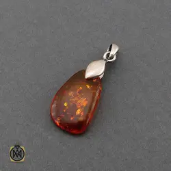 مدال کهربا لسهتان اصل طرح فرهمند اسپرت - کد 3357