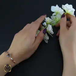 دستبند زولتنایت زنانه طرح پگاه - کد 1031