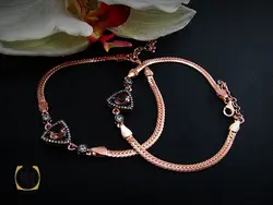 دستبند زولتنایت زنانه طرح پگاه - کد 1031