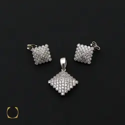 سرویس نقره زنانه طرح مهرناز - کد 7082