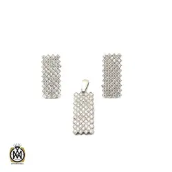 سرویس نقره زنانه طرح مهتاب - کد 7081