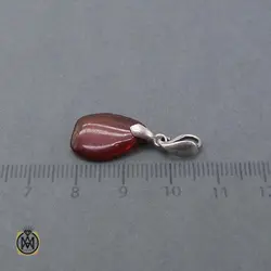 مدال کهربا بولونی اصل شفاف (روسی) اصل - کد 3505