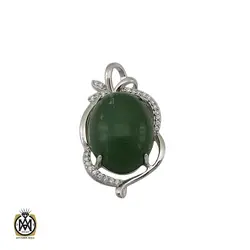 مدال یشم زنانه طرح پردیس - کد 3101