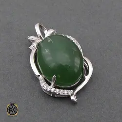 مدال یشم زنانه طرح پردیس - کد 3101