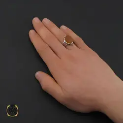 انگشتر عقیق یمن با حکاکی یا قوی مردانه – کد 10595
