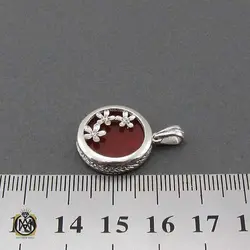 مدال عقیق قرمز طرح بهنوش زنانه - کد 3320