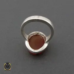 انگشتر عقیق یمن مردانه دست ساز - کد 10352