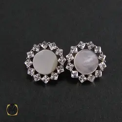 گوشواره نقره زنانه طرح ویانا - کد 5027