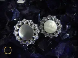 گوشواره نقره زنانه طرح ویانا - کد 5027