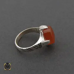 انگشتر عقیق یمن با حکاکی شرف الشمس مردانه – کد 10779