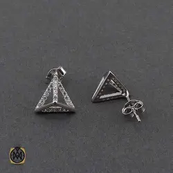 سرویس نقره پرنگین زنانه طرح آنیسا - کد 7331