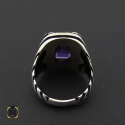 انگشتر نقره مردانه - کد 8889