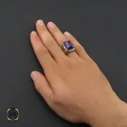 انگشتر نقره مردانه - کد 8889