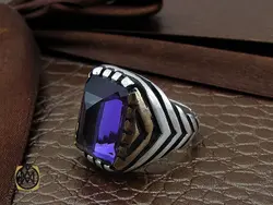 انگشتر نقره مردانه - کد 8889