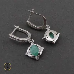 سرویس زمرد زنانه طرح هلن - کد 7020