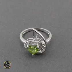 نیم ست زبرجد زنانه خوش رنگ طرح ستایش - کد 7370