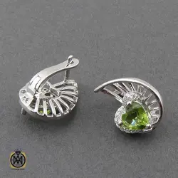 نیم ست زبرجد زنانه خوش رنگ طرح ستایش - کد 7370