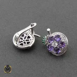 سرویس آمتیست زنانه اصل و معدنی طرح ترانه - کد 7395
