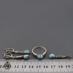 سرویس فیروزه نیشابور و مارکازیت طرح کیمیا زنانه -کد 7209