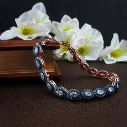 دستبند نقره میکرو طرح آندیا زنانه - کد 1106