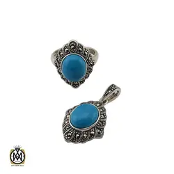 سرویس نقره زنانه طرح سیما - کد 7102