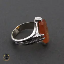 انگشتر عقیق یمن با حکاکی هو العلی مردانه – کد 10519